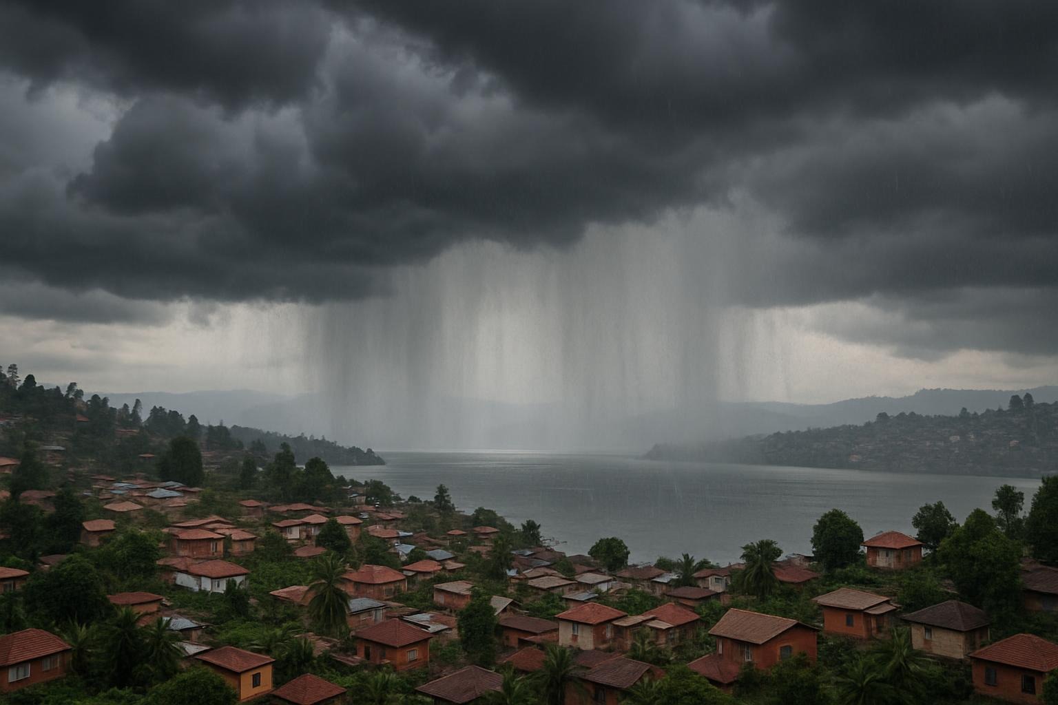 Météo actuelle : Ciel couvert et averses éparses à Bukavu, Goma, Kisangani