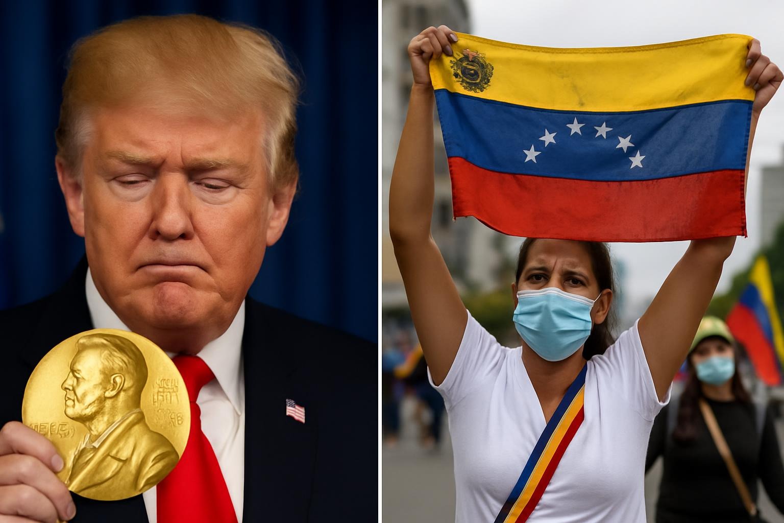 Le prix Nobel de la paix échappe à Donald Trump