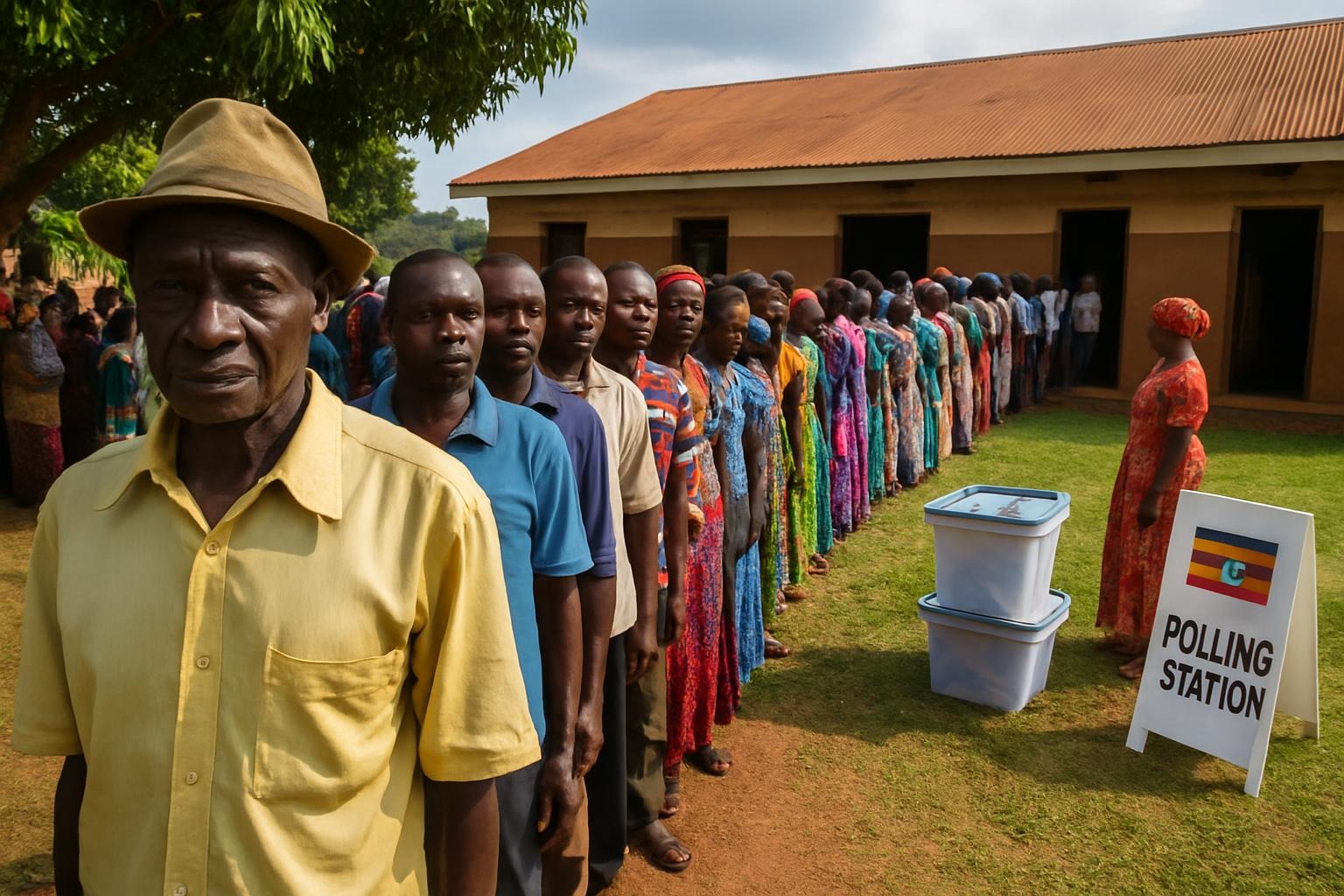 Présidentielle en Ouganda : 21,6 millions aux urnes ce jeudi