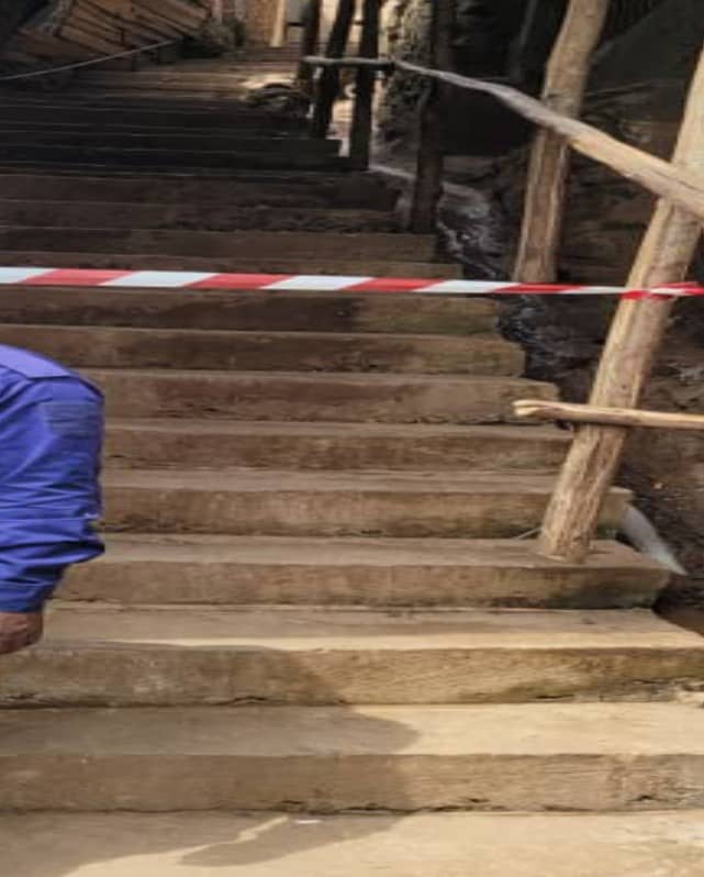 Kadutu : le bourgmestre Byamungo Kazimiri Samuel inspecte le Salongo et inaugure un ouvrage public à Nkafu