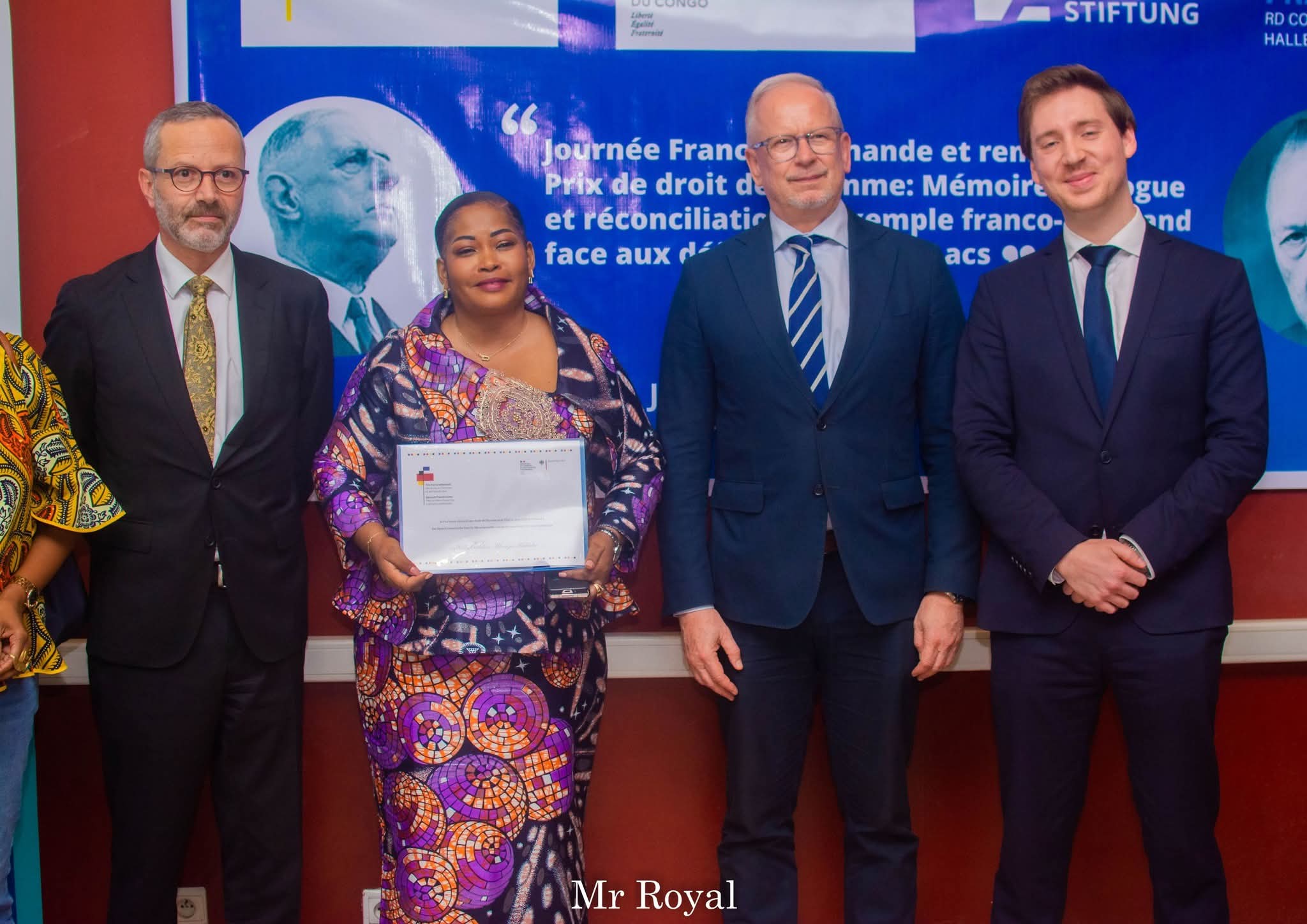 Droits humains en RDC : Me Nelly Mbangu honorée par le Prix franco-allemand 2025