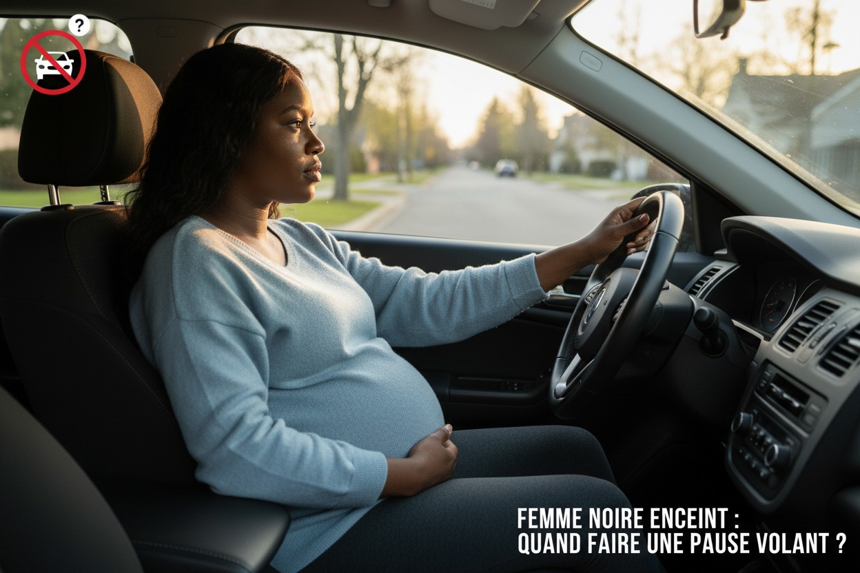 Femme enceinte : quand faut-il arrêter de conduire ?