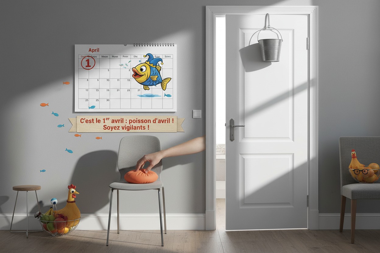 C’est le 1er avril : poisson d’avril, soyez vigilants