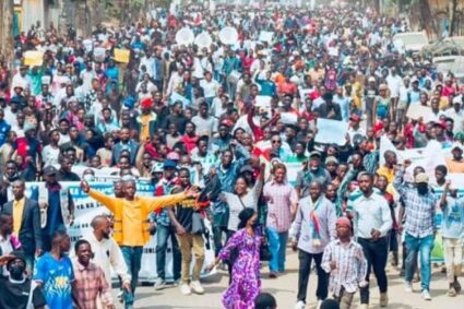 Sud-Kivu/Bukavu  : Marche pacifique des forces sociales