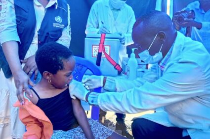 Sud-Kivu : Plus de 5 millions d’enfants ciblés par la vaccination Rougeole-Rubéole-Polio