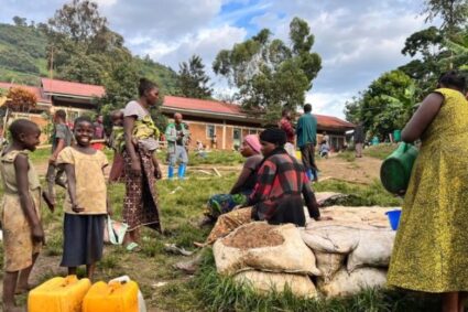 Nyabibwe : les nouveaux déplacés comptent sur la solidarité