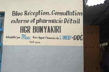 Bunyakiri : l’hôpital général confronté à une pénurie d’eau